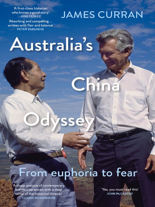 Cover image for Australia's China Odyssey